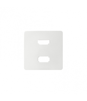 Pokrywa do gniazda USB + HDMI (V1.4), żeńskiego biały 8201095-030