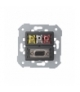 Gniazdo VGA żeńskie + 3 RCA 7500092-039