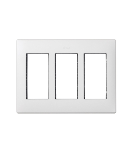 Ramka obudowy SIMON 500 3×S500 6×K45 czysta biel 51010103-030
