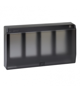 Ramka obudowy z pokrywą SIMON 500 4×S500 8×K45 szary grafit 51040104-038