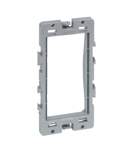 Uchwyt osprzętowy do obudów ściennych SIMON 500 szary 50000801-039