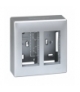 Obudowa natynkowa SIMON 500 2×S500 4×K45 aluminium 51000002-033