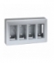 Obudowa natynkowa SIMON 500 4×S500 8×K45 aluminium 51000004-033