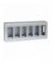 Obudowa natynkowa SIMON 500 6×S500 12×K45 aluminium 51000006-033