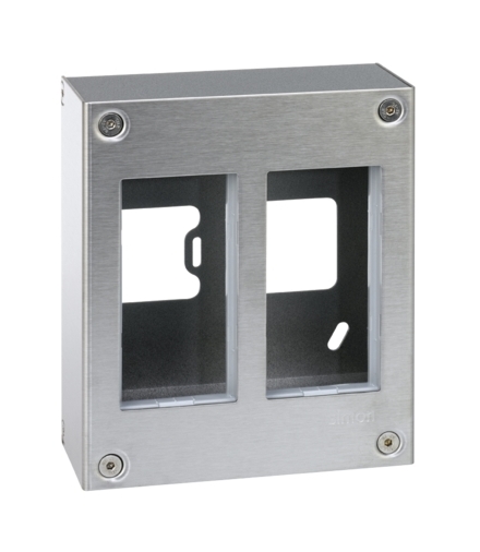 Obudowa natynkowa METAL SIMON 500 2×S500 4×K45 51000012-036