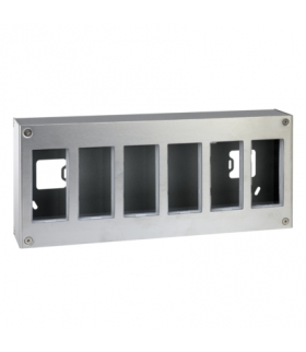 Obudowa natynkowa METAL SIMON 500 6×S500 12×K45 51000016-036