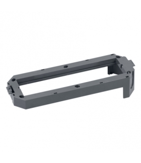 Ramka osprzętowa FB 2×S500 szary FBA401/1