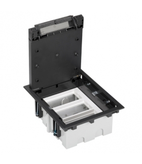Puszka podłogowa SF prostokątna 6×K45 3×S500 93mm÷128mm szary grafit 52050103-038