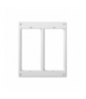 Ramka osprzętowa SIMON 500 2×S500 (element zapasowy) czysta biel 52051802-030