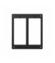 Ramka osprzętowa SIMON 500 2×S500 (element zapasowy) szary grafit 52051802-038