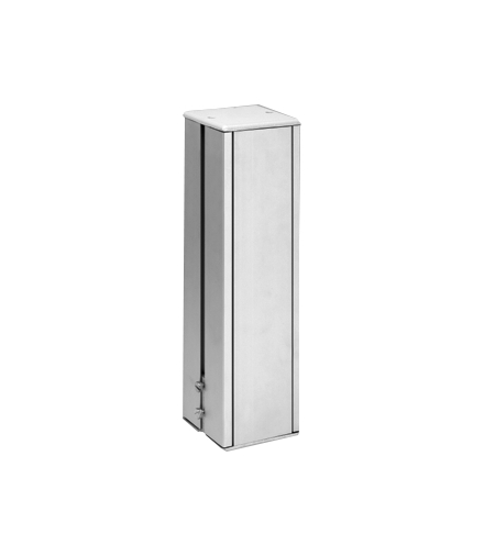 Minikolumna dwustronna ALK kwadratowa 345mm 14×K45 aluminium ALK227/8