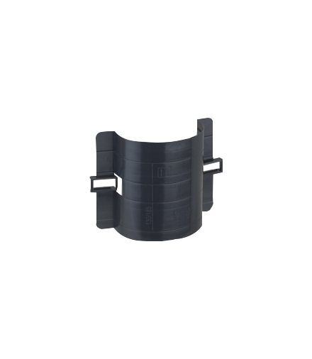 Łuk do światłowodów CABLOPLUS poziomy dł.98mm czarny TKA109