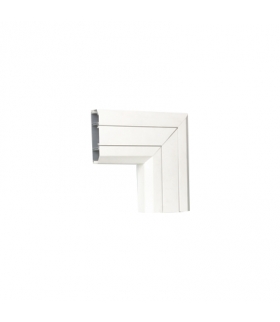 Kąt płaski do dołu CABLOMAX 170×55mm czysta biel TKA021213/9