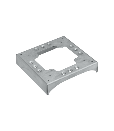 Podstawa DCS ALU 1 wycięcie 130×18 i 3 nacięcia 85×18 stal nierdzewna KTA813/8