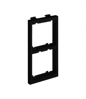 Adapter CIMA pionowy 2× K45 108×52mm szary grafit S62/14