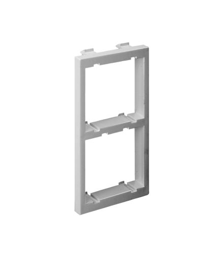 Adapter CIMA pionowy 2× K45 108×52mm aluminium S62/8