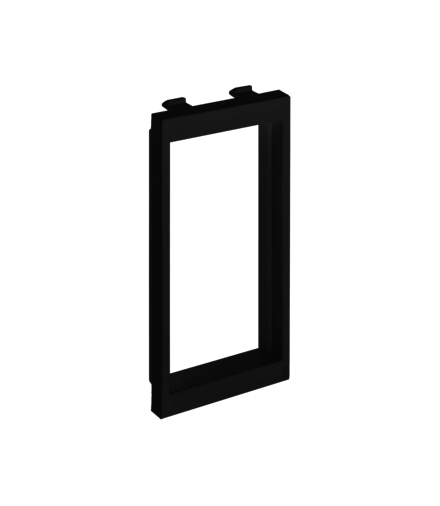 Adapter CIMA poziomy sąsiadujący 2× K45 108×52mm szary grafit S44/14