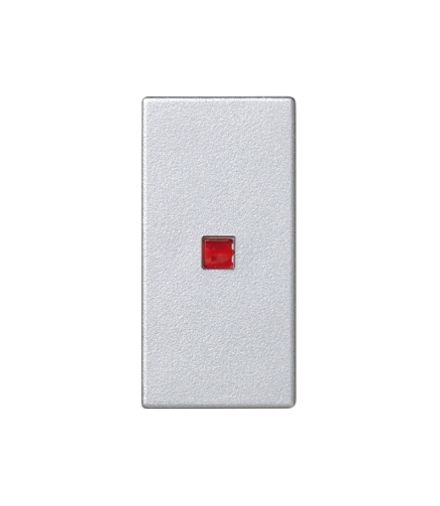 Klawisz K45 z podświetleniem kolor czerwony 45×22,5mm aluminium K115/8