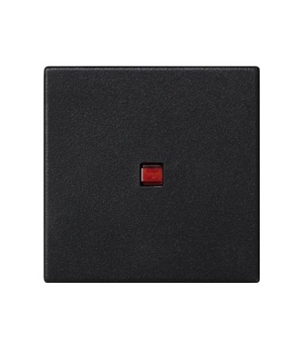 Klawisz K45 z podświetleniem kolor czerwony 45×45mm szary grafit K112/14