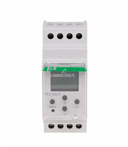 Zegar programowalny tygodniowy PCZ-522