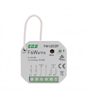 Dwukanałowy sterownik LED FW-LED2P