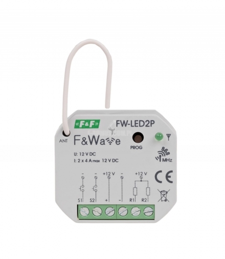 Dwukanałowy sterownik LED FW-LED2P
