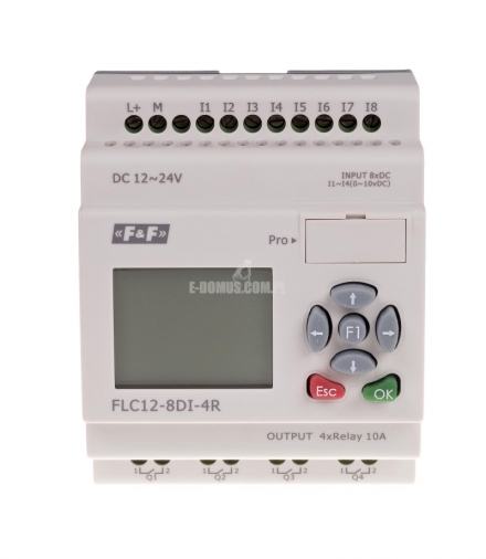 Sterownik programowalny FLC12-8DI-4R
