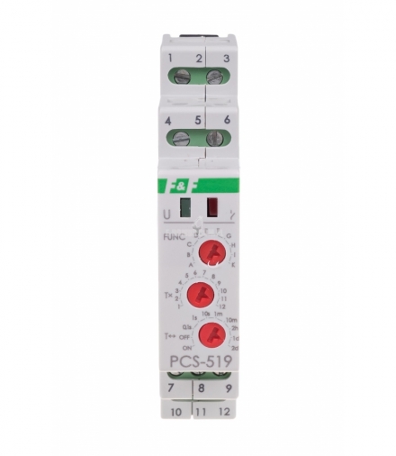 Przekaźnik czasowy PCS-519 12 V