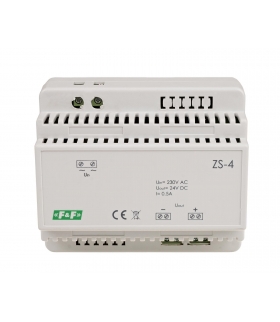 Zasilacz 24V 12W 0.5A DIN ZS-4