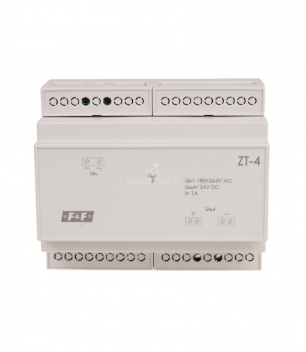 Zasilacz 24V 24W, 1A DIN ZT-4