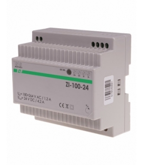 Zasilacz 24V 100W, 4.2A DIN ZI-100-24