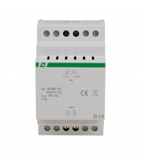 Zasilacz 18V 54W 3A / Uwej. 18-28VAC lub 22-37VDC DIN ZI-13