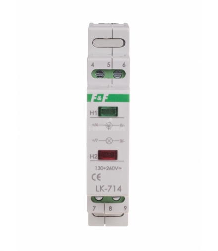 Lampka sygnalizacyjna LK-714 130÷260 V AC/DC