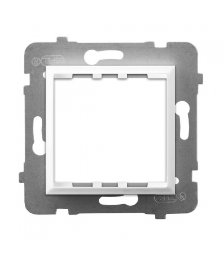ARIA AP45-1U/m/00 Adapter podtynkowy systemu OSPEL 45 do serii Aria, BIAŁY