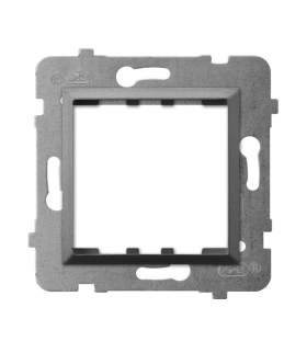 ARIA AP45-1U/m/70 Adapter podtynkowy systemu OSPEL 45 do serii Aria, SZARY MAT