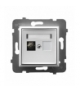 ARIA GPE-1U/m/00 Gniazdo ekwipotencjalne pojedyncze, BIAŁY