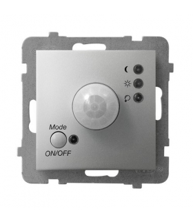 ARIA ŁP-16U/m/18 Elektroniczny czujnik ruchu, SREBRO