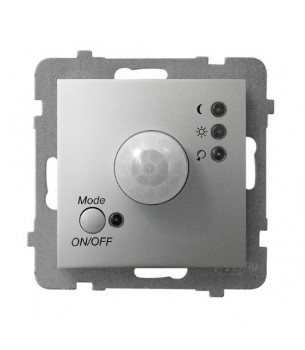 ARIA ŁP-16U/m/18 Elektroniczny czujnik ruchu, SREBRO