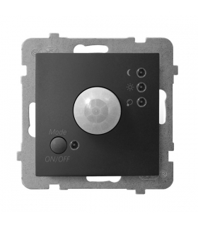 ARIA ŁP-16U/m/33 Elektroniczny czujnik ruchu, CZARNY METALIK