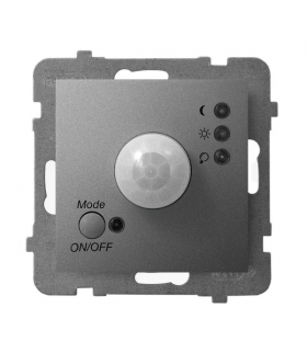 ARIA ŁP-16U/m/70 Elektroniczny czujnik ruchu, SZARY MAT