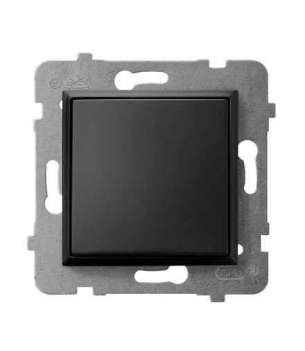 ARIA ŁP-1U/m/33 Łącznik jednobiegunowy, CZARNY METALIK