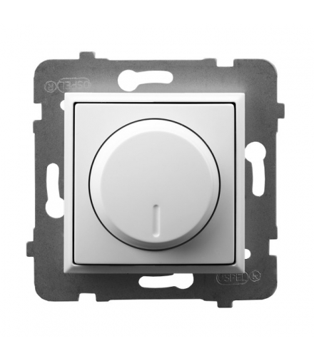 ARIA ŁP-8UL2/m/00 Ściemniacz uniwersalny do obciążenia żarowego, halogenowego oraz LED, BIAŁY