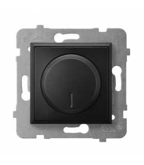 ARIA ŁP-8UL2/m/33 Ściemniacz uniwersalny do obciążenia żarowego, halogenowego oraz LED, CZARNY METALIK