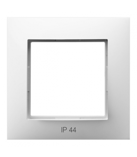 ARIA RH-1U/00 Ramka pojedyncza IP-44, BIAŁY