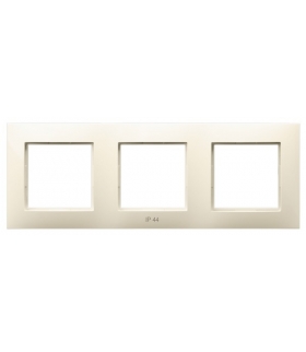 ARIA RH-3U/27 Ramka potrójna IP-44, ECRU