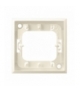 ARIA RO-13U/27 Ramka ozdobna mocująca łączników potrójnych, ECRU