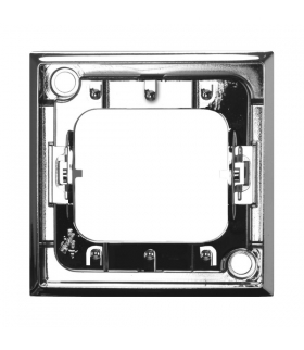 ARIA RO-13U/67 Ramka ozdobna mocująca łączników potrójnych, SREBRO BŁYSK