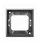 ARIA RO-13U/70 Ramka ozdobna mocująca łączników potrójnych, SZARY MAT