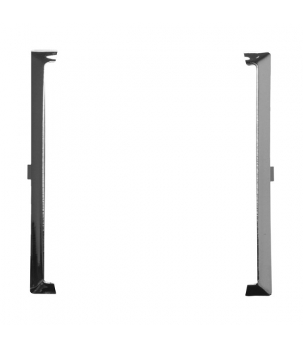 ARIA RO-3U/67 Ramka ozdobna do gniazd podwójnych, SREBRO BŁYSK