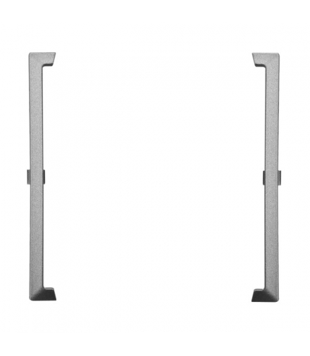 ARIA RO-3U/70 Ramka ozdobna do gniazd podwójnych, SZARY MAT